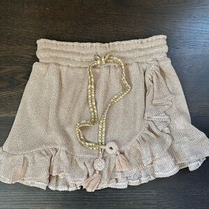 Ramy Brook size small gold swim cover up